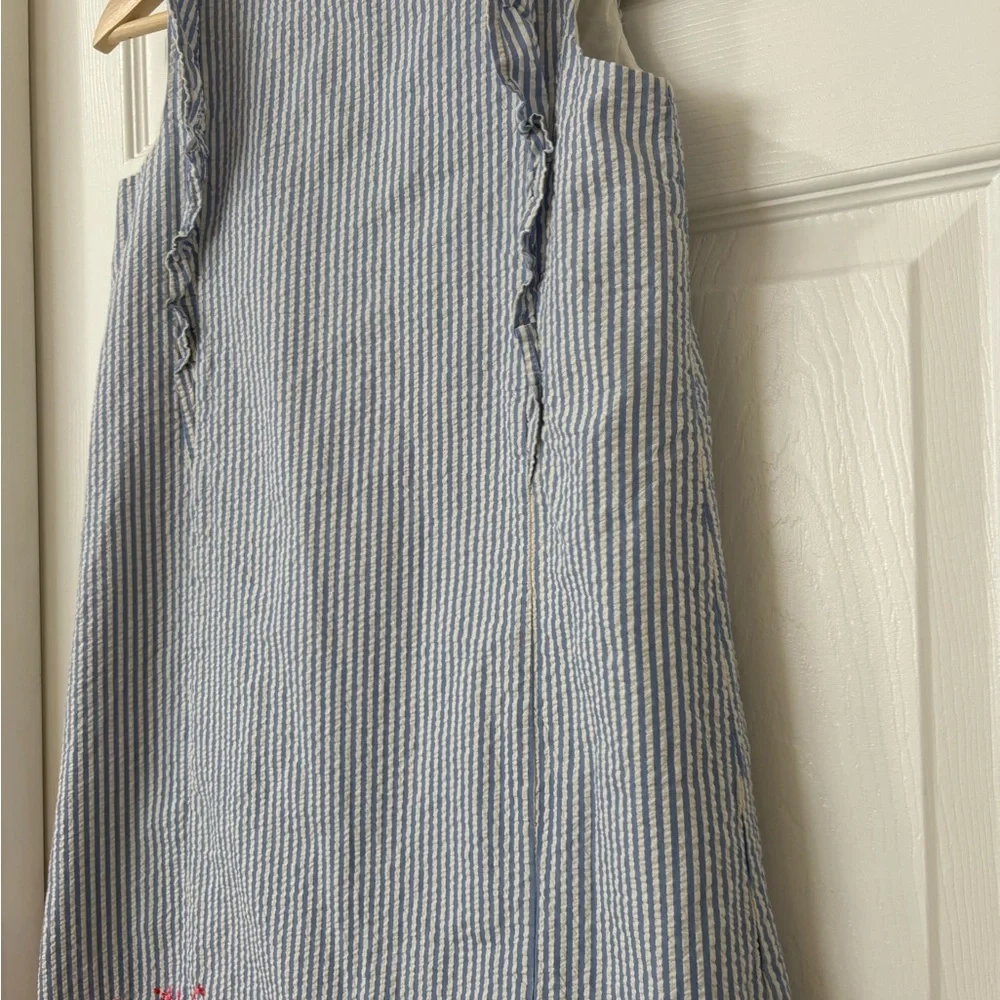 GAP Blue and Pink Sundress with Flutter Sleeves - Picture 4 of 6